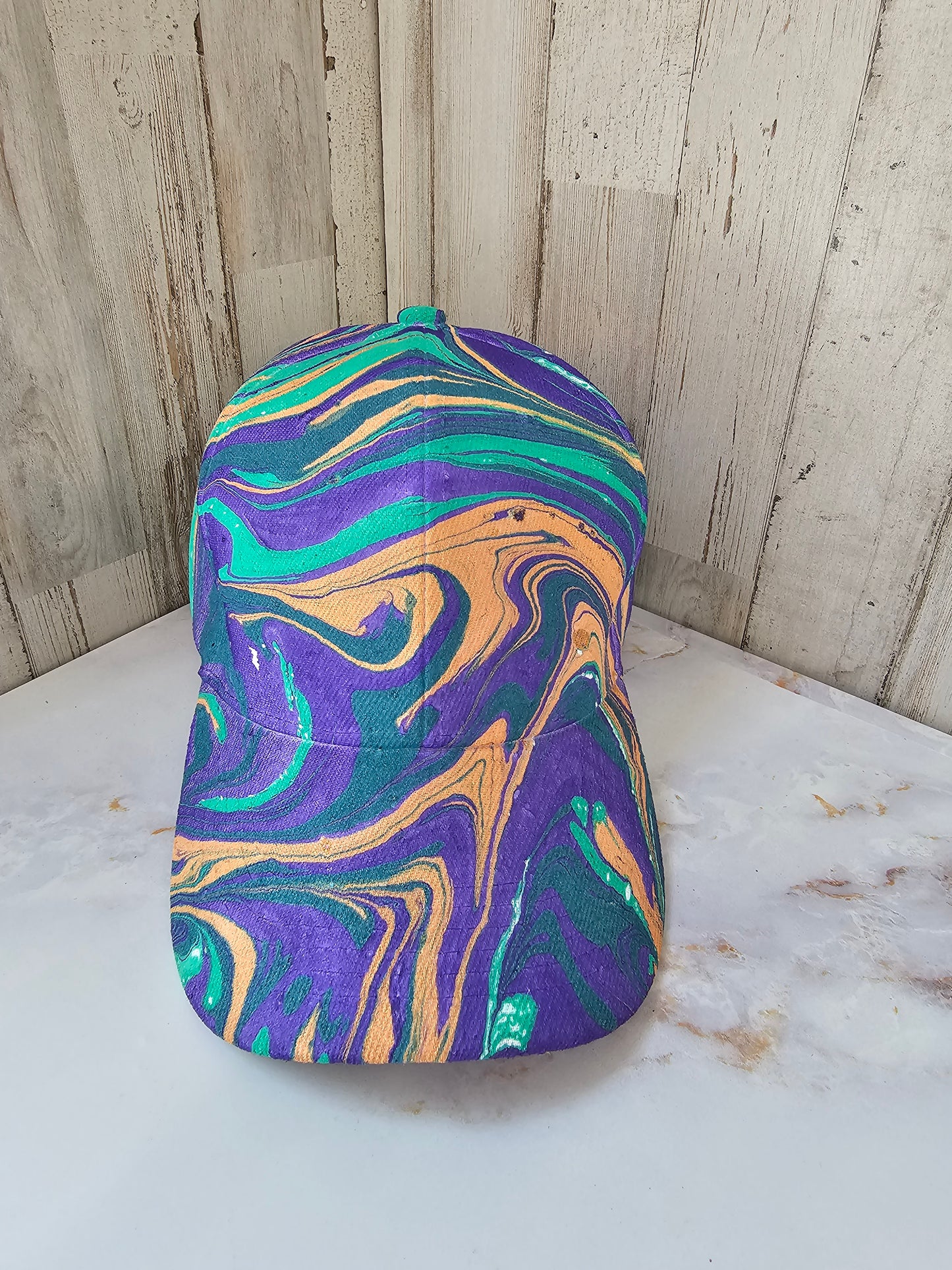 Hydrodipped Hats- Ready To Ship!