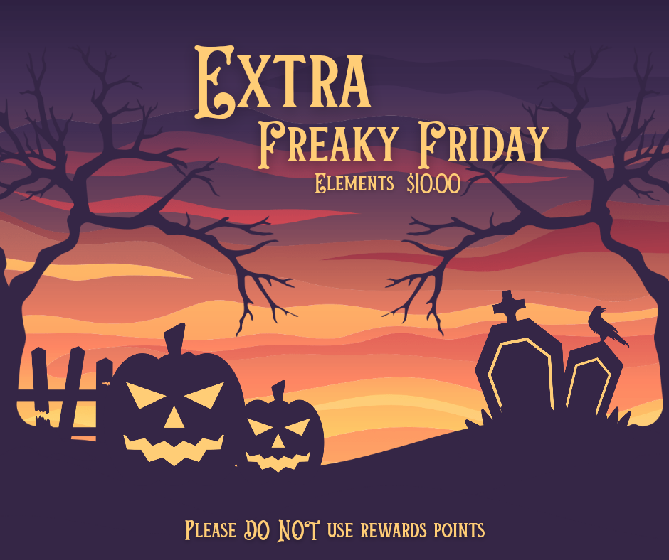 Freaky Friday Vinyl Elements- PLEASE DO NOT USE REWARD POINTS
