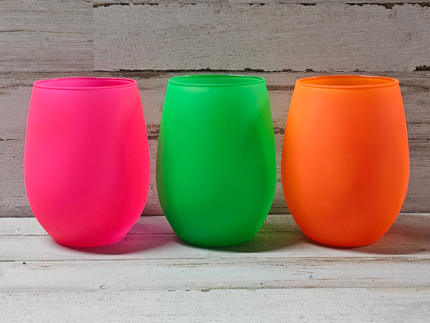 20.5oz GLASS stemless wine glasses- Use Code, Hydrobase. Please do not add any extra items