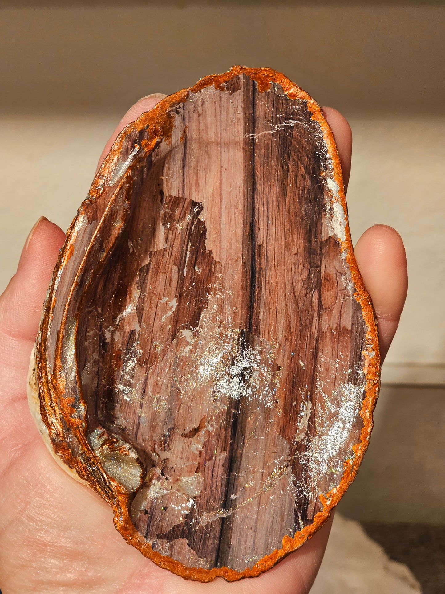 Barn Wood Trinket Shell