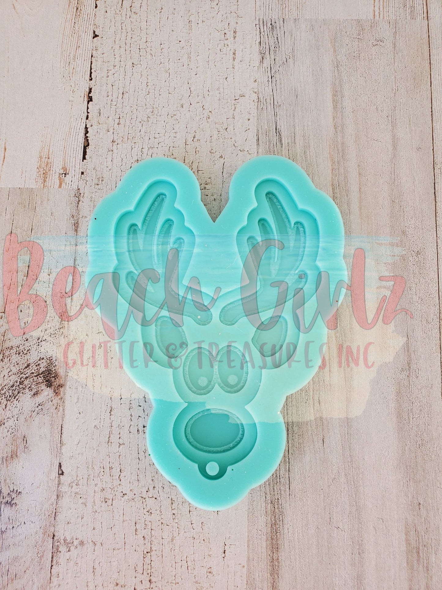 Reindeer mold and keychain hardware