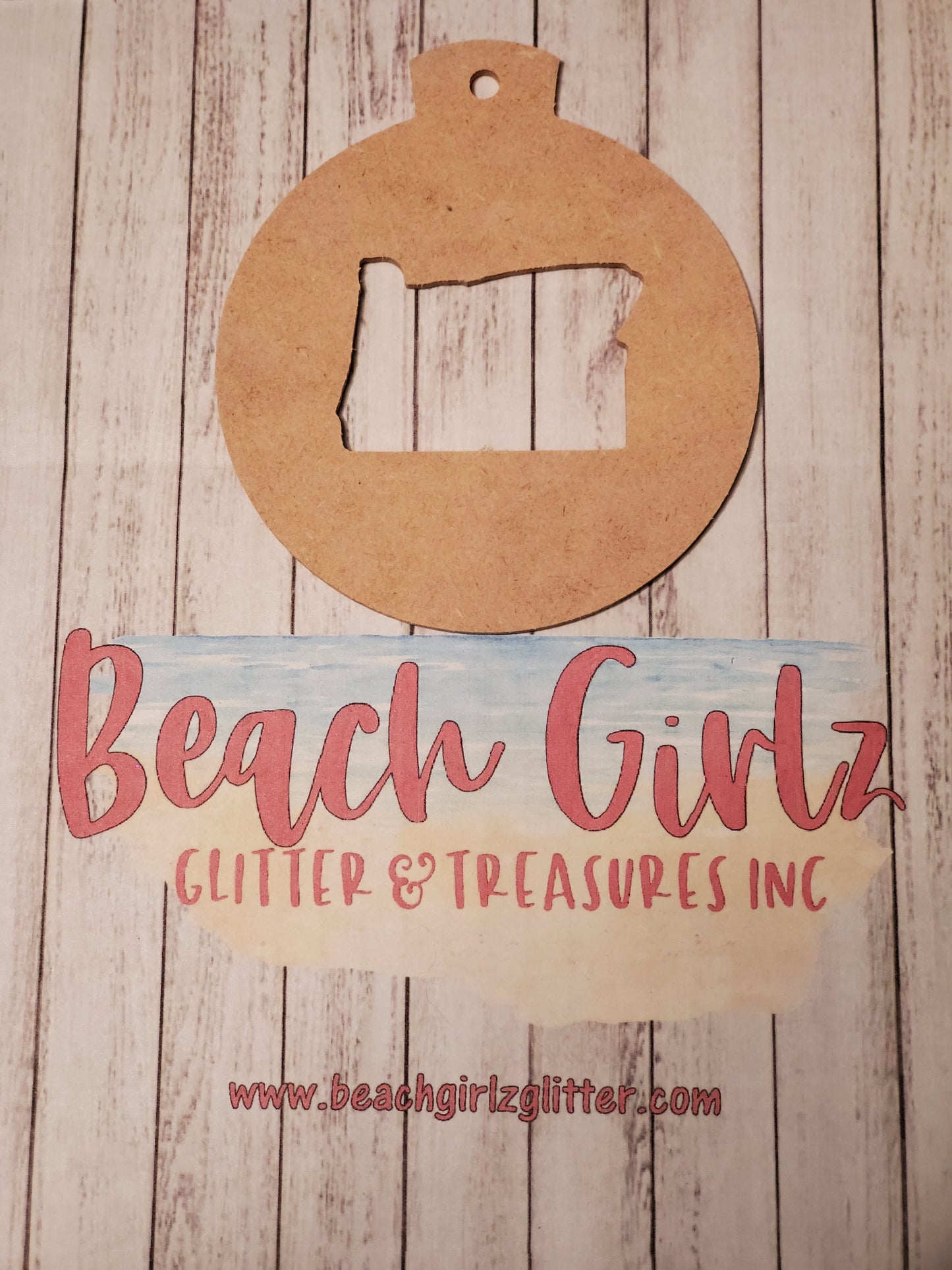 5" & 10" State Ornament