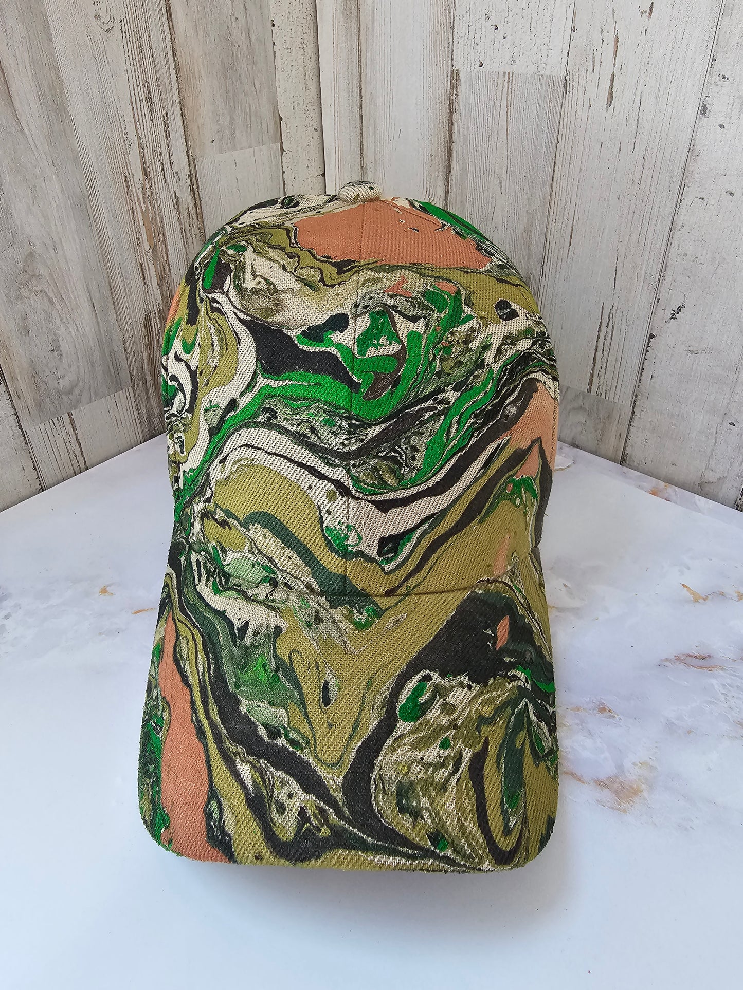 Hydrodipped Hats- Ready To Ship!