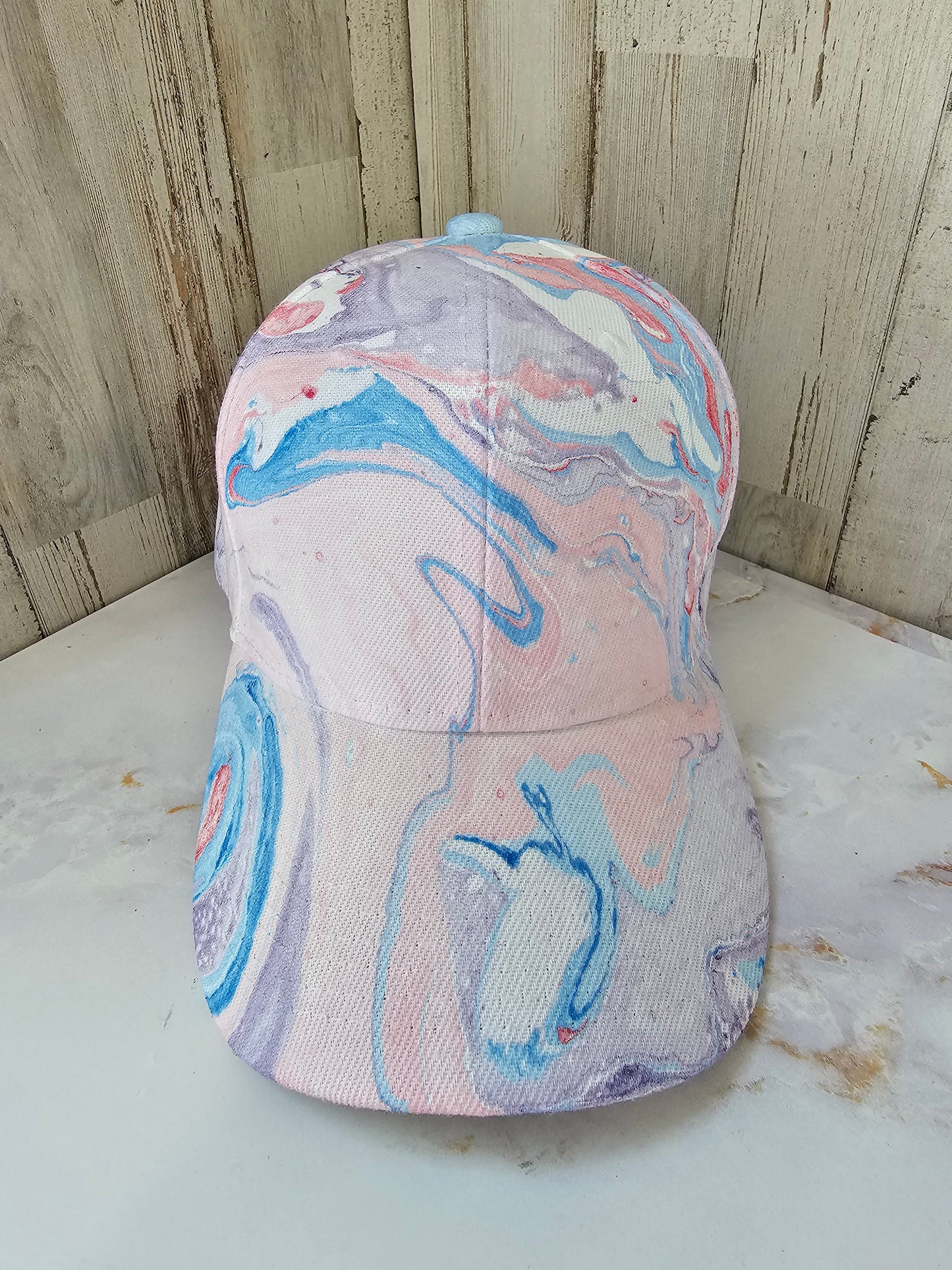 Hydrodipped Hats- Ready To Ship!