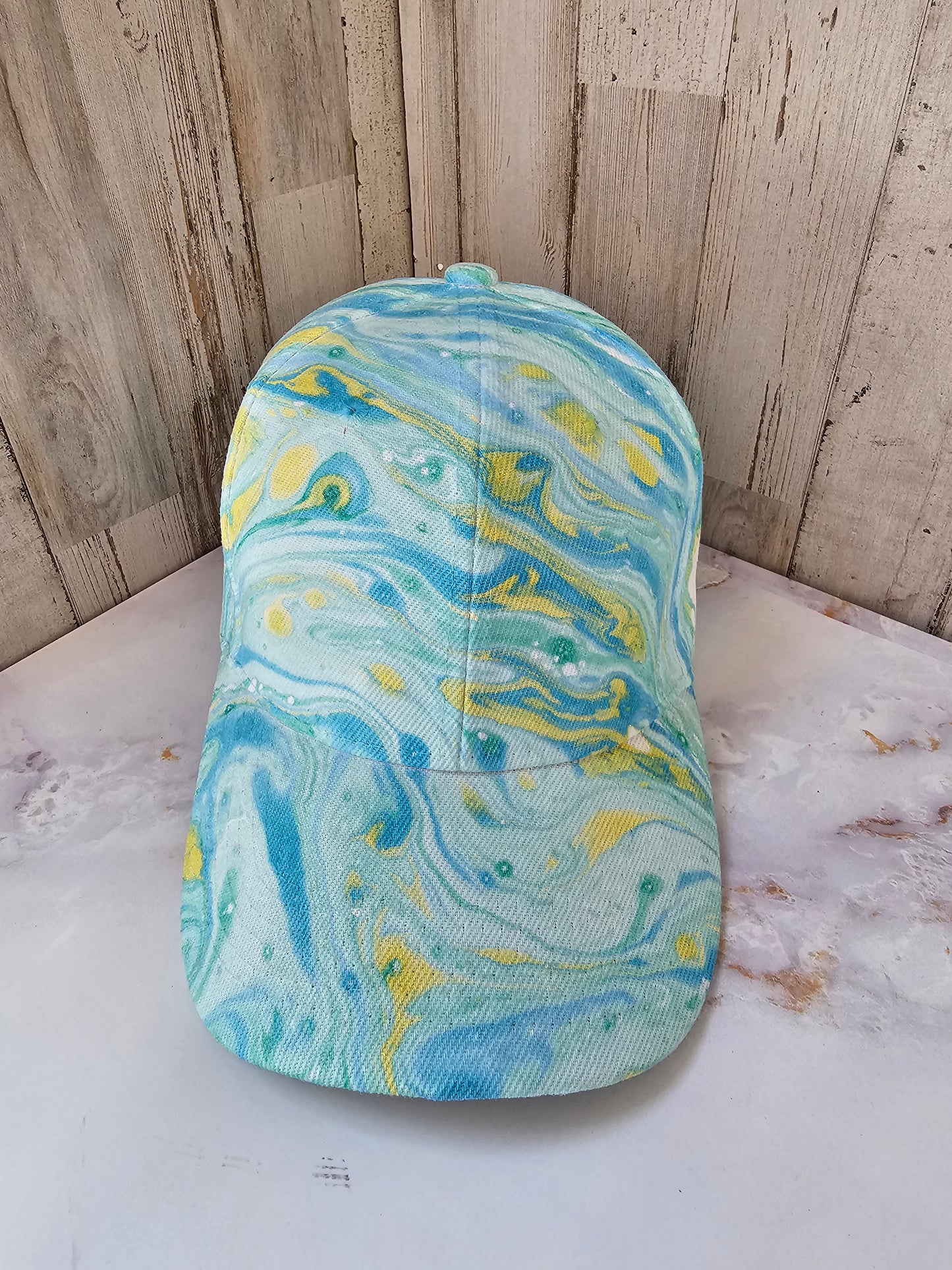 Hydrodipped Hats- Ready To Ship!