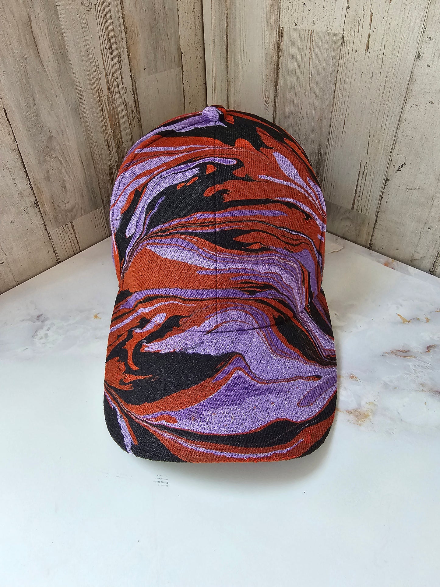 Hydrodipped Hats- Ready To Ship!