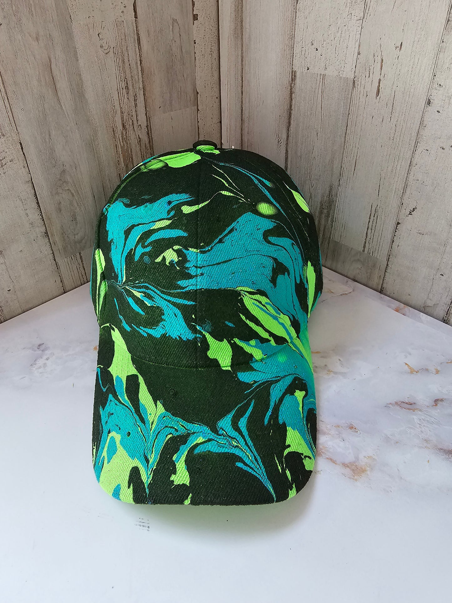 Hydrodipped Hats- Ready To Ship!
