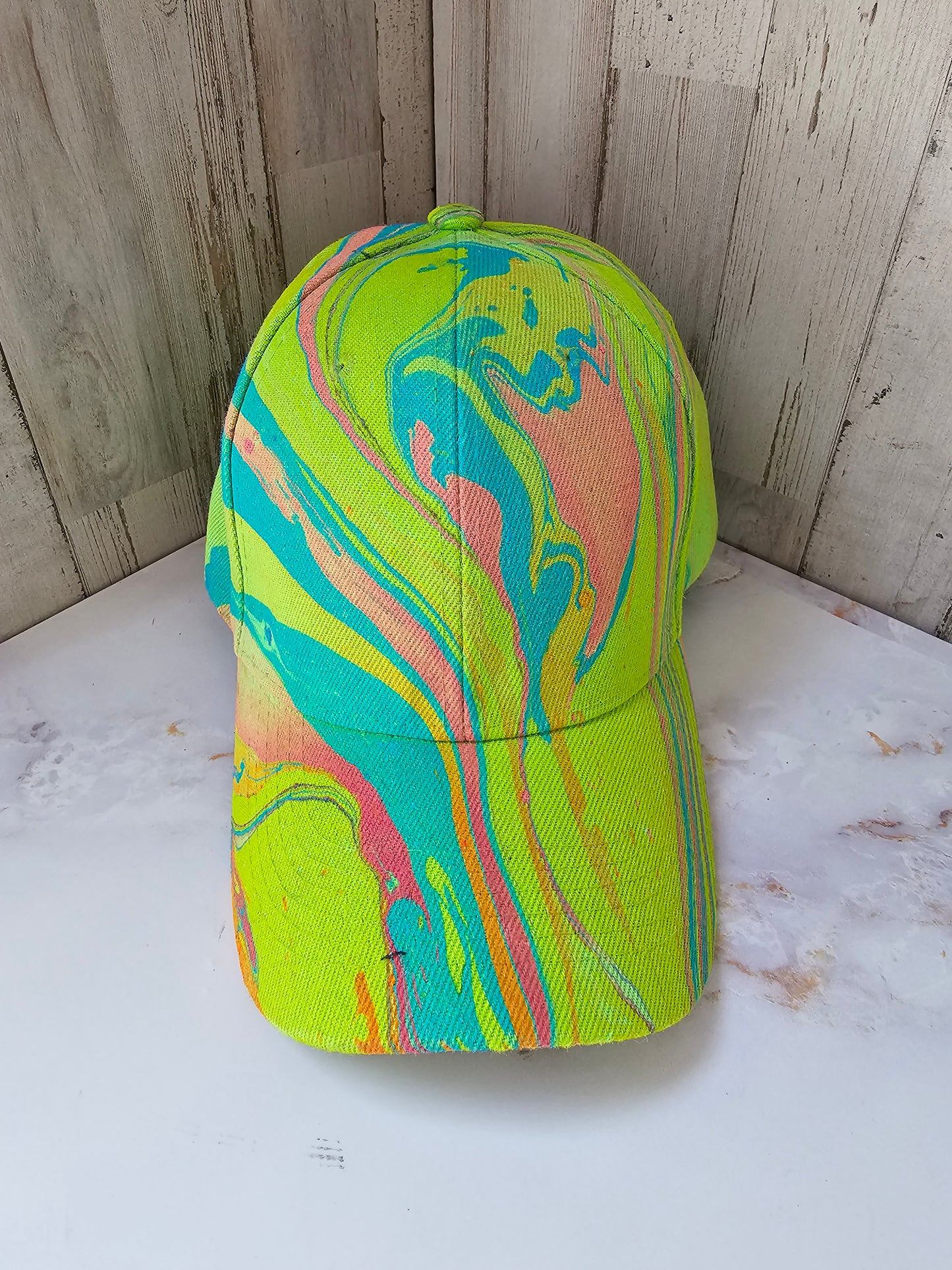 Hydrodipped Hats- Ready To Ship!