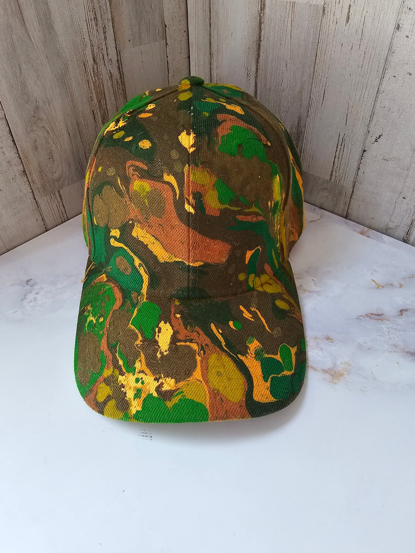 Hydrodipped Hats- Ready To Ship!