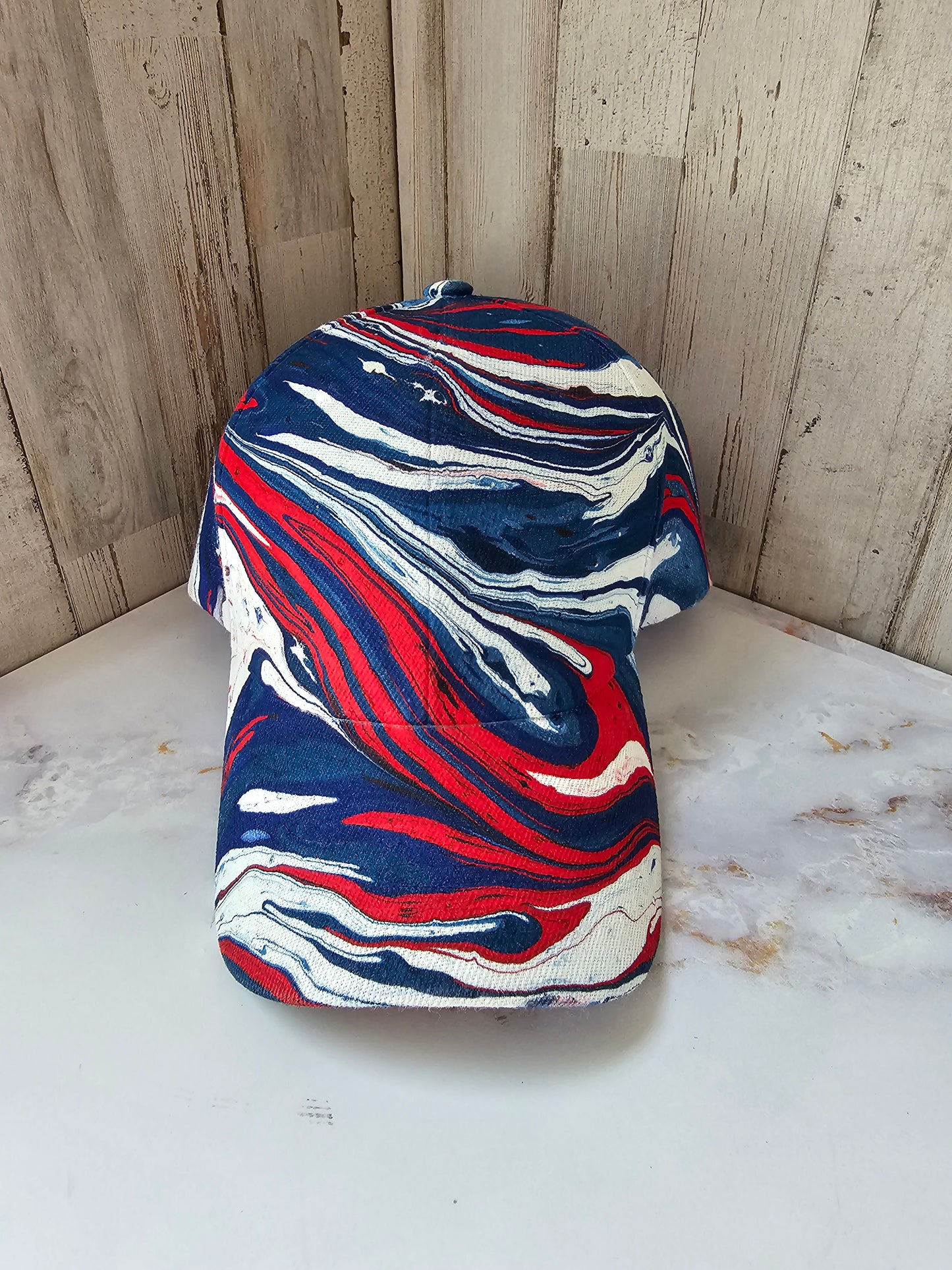 Hydrodipped Hats- Ready To Ship!