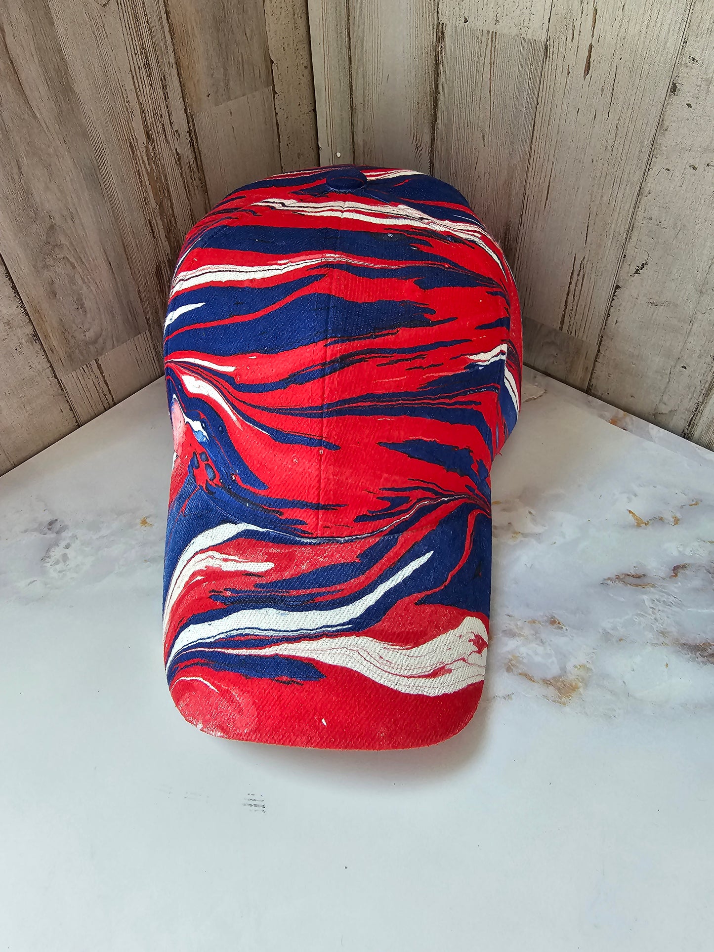 Hydrodipped Hats- Ready To Ship!