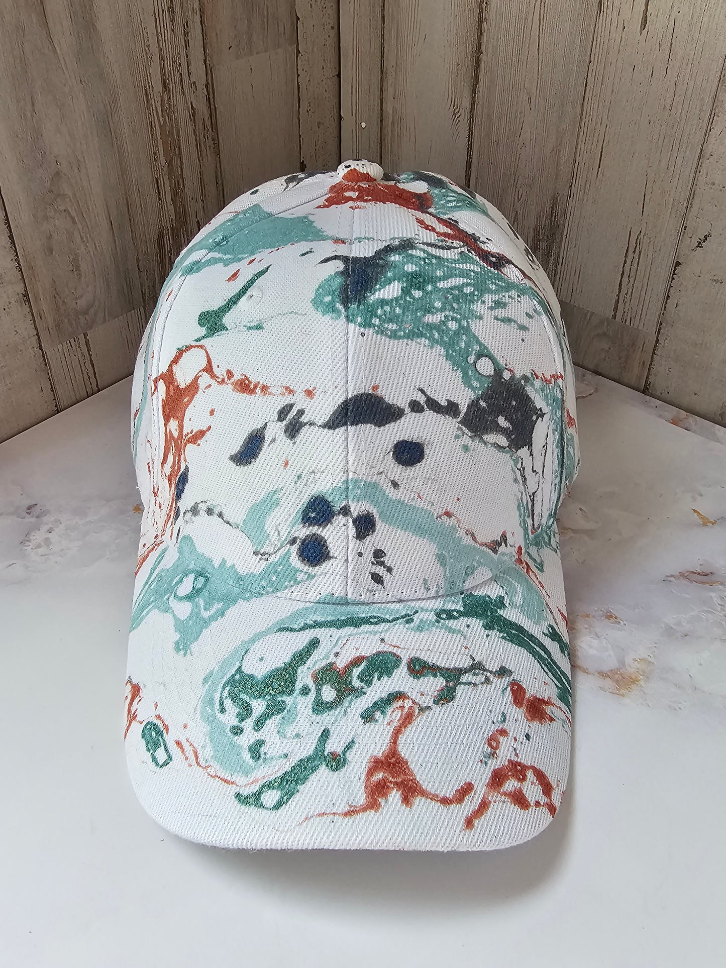 Hydrodipped Hats- Ready To Ship!