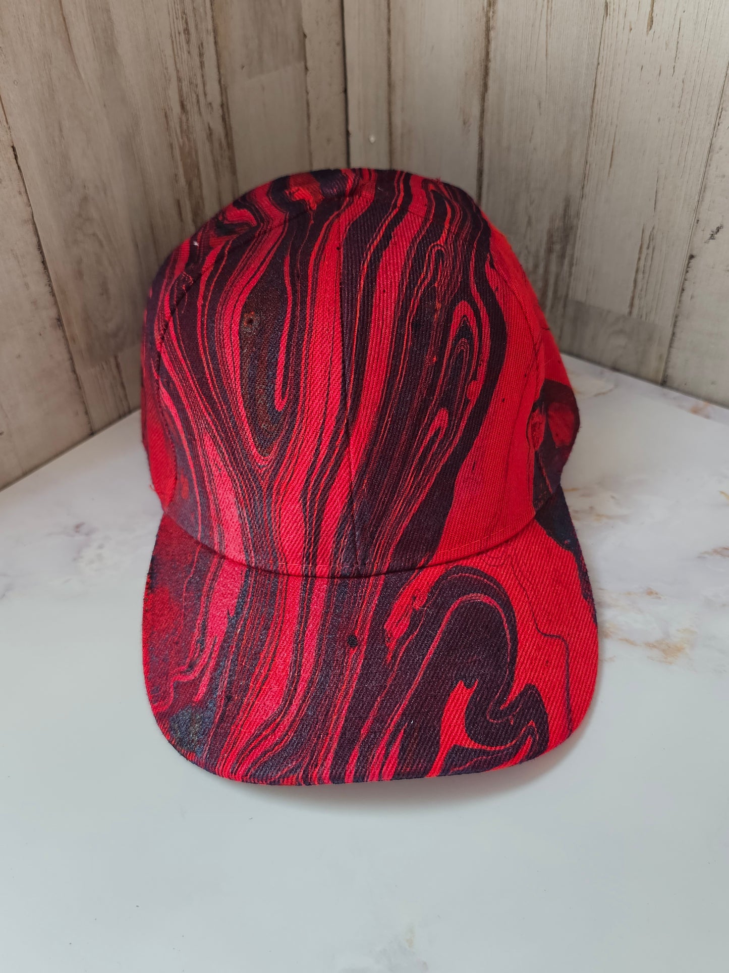 Hydrodipped Hats- Ready To Ship!