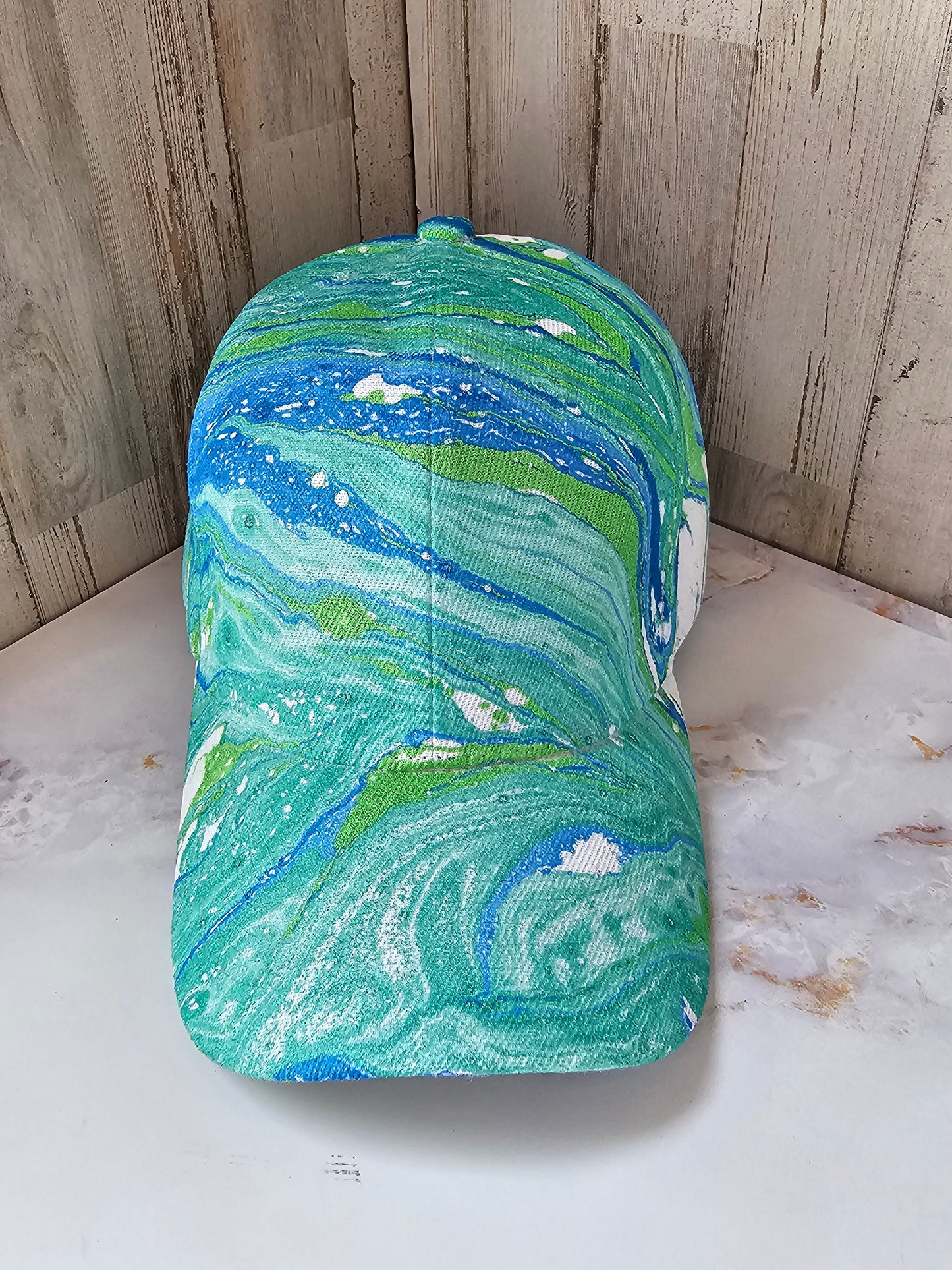 Hydrodipped Hats- Ready To Ship!