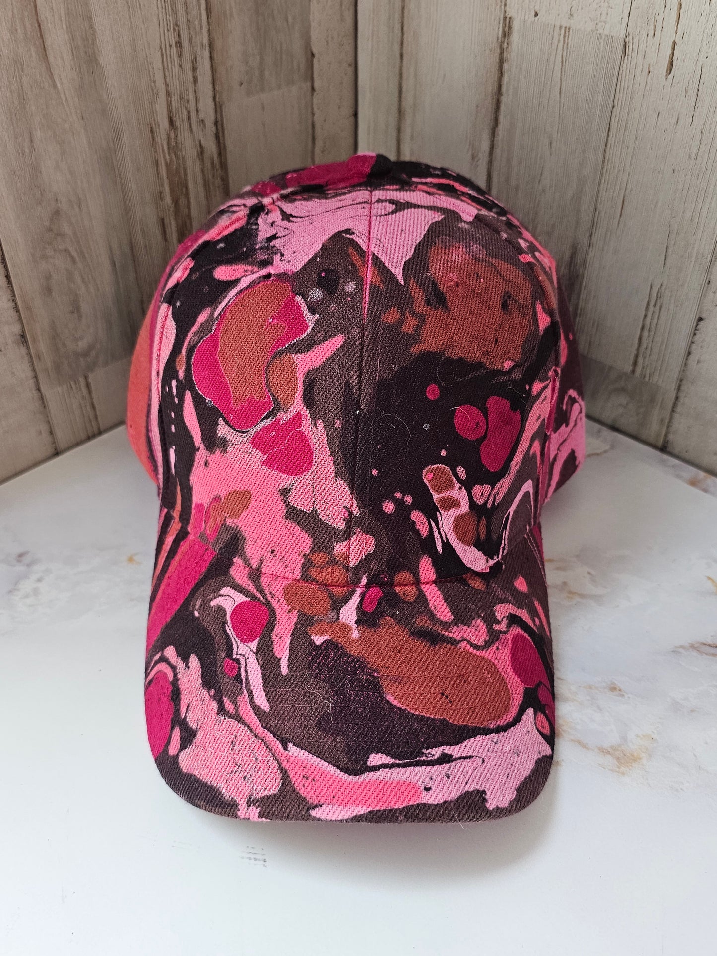 Hydrodipped Hats- Ready To Ship!