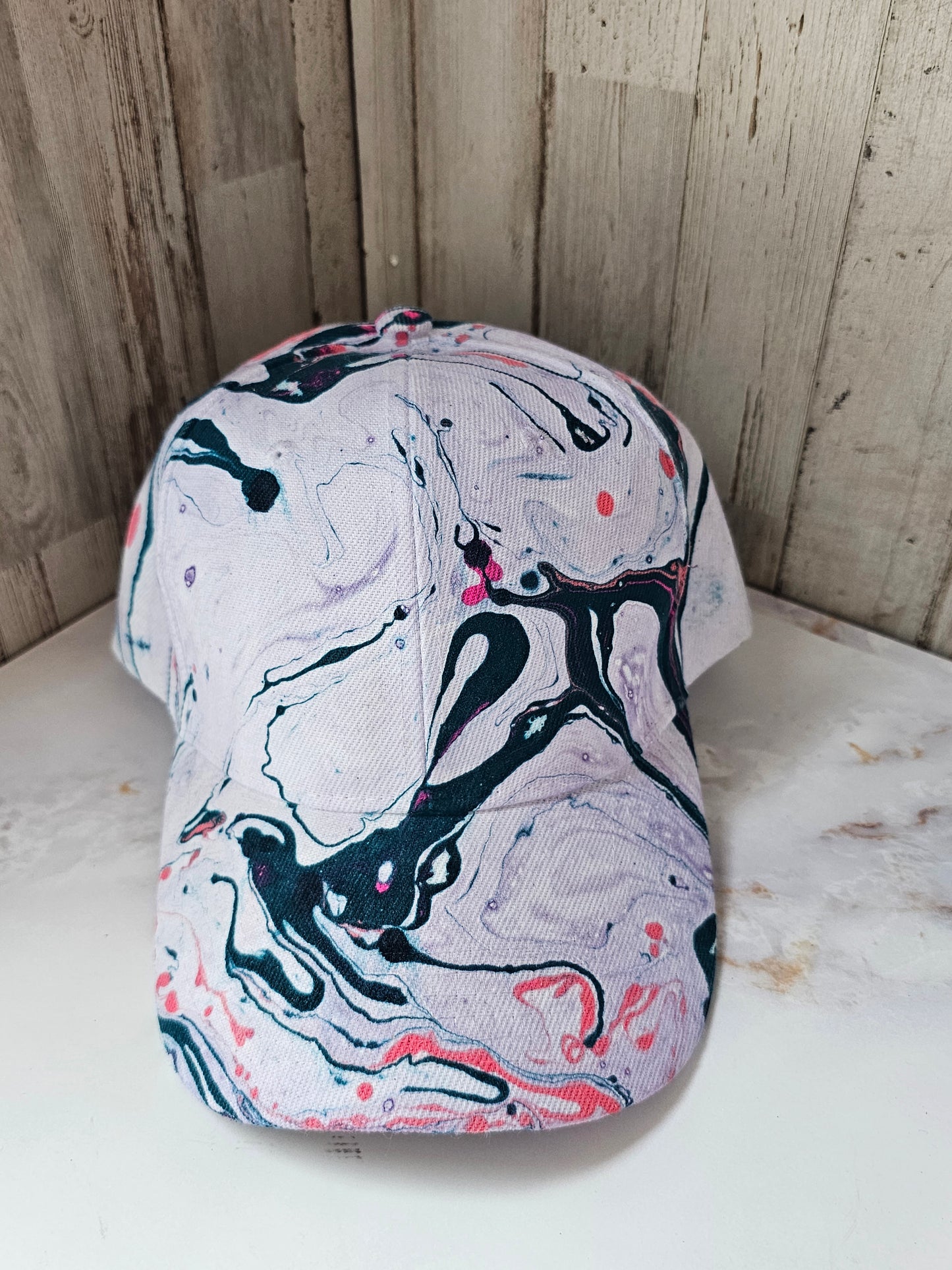 Hydrodipped Hats- Ready To Ship!