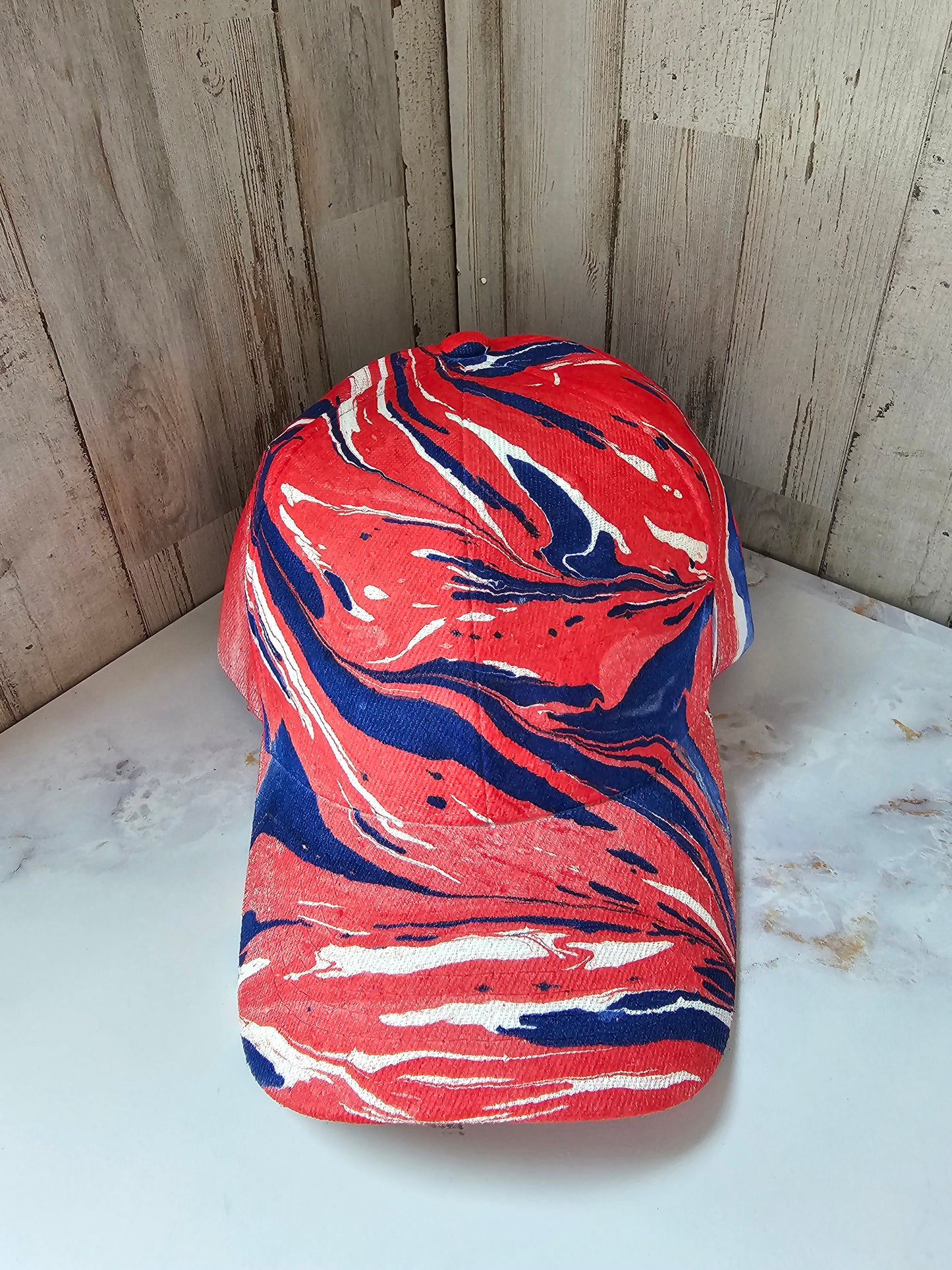 Hydrodipped Hats- Ready To Ship!