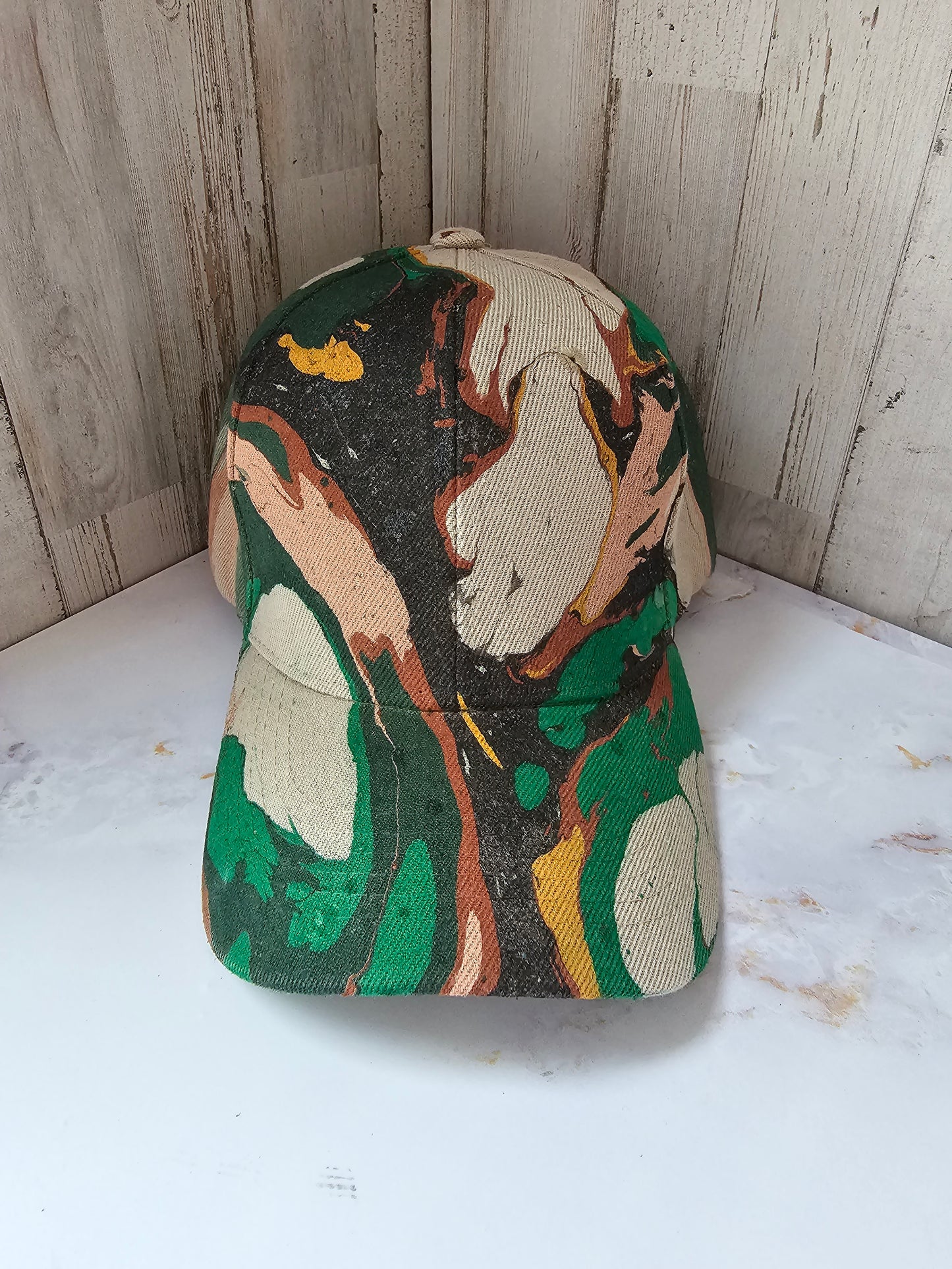 Hydrodipped Hats- Ready To Ship!