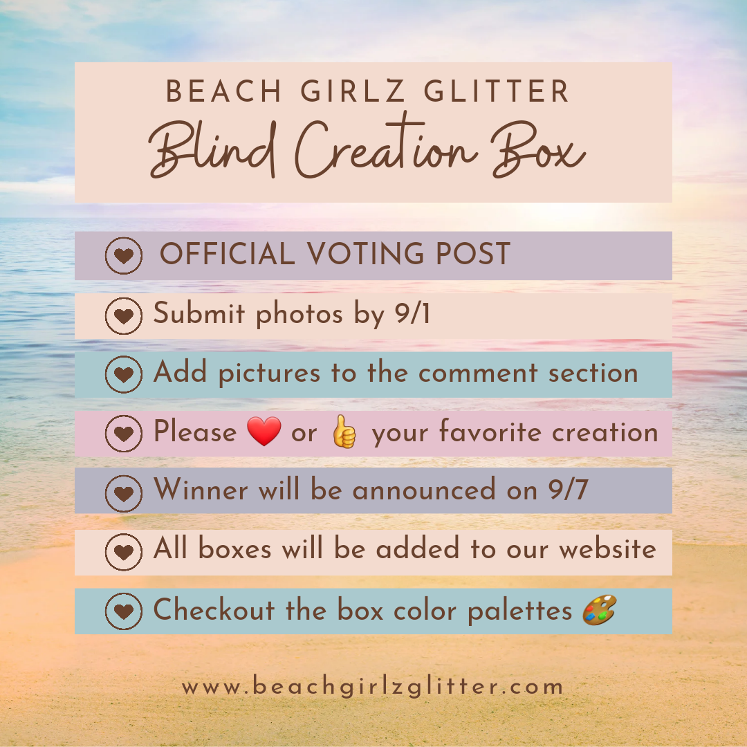 Blind Creation Box- August 2023