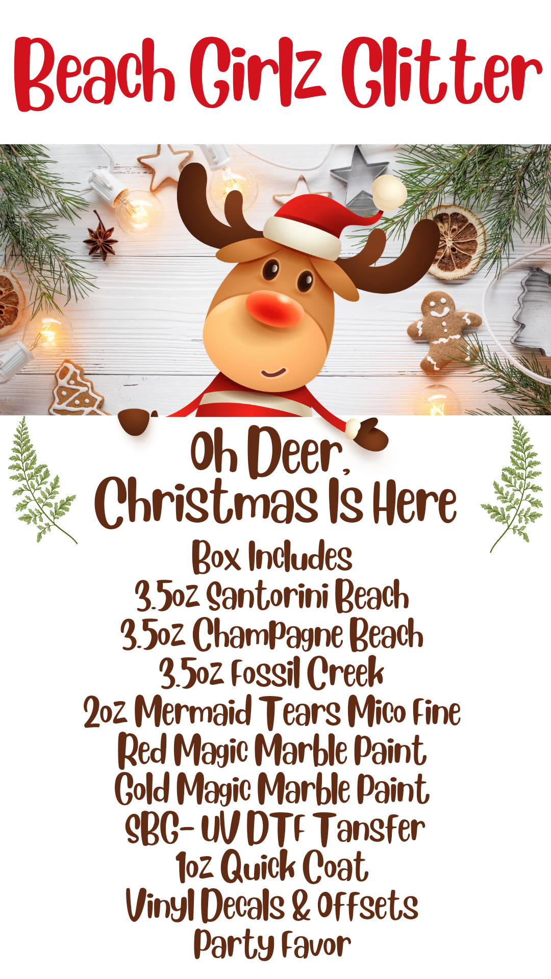 Oh Deer, Christmas Is Here