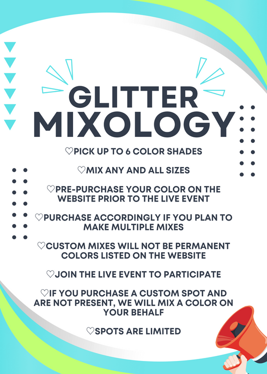 Glitter Mixology