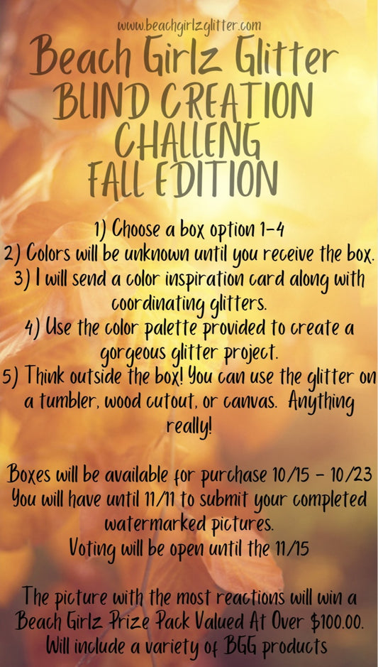 Blind Creation Box- October 2024