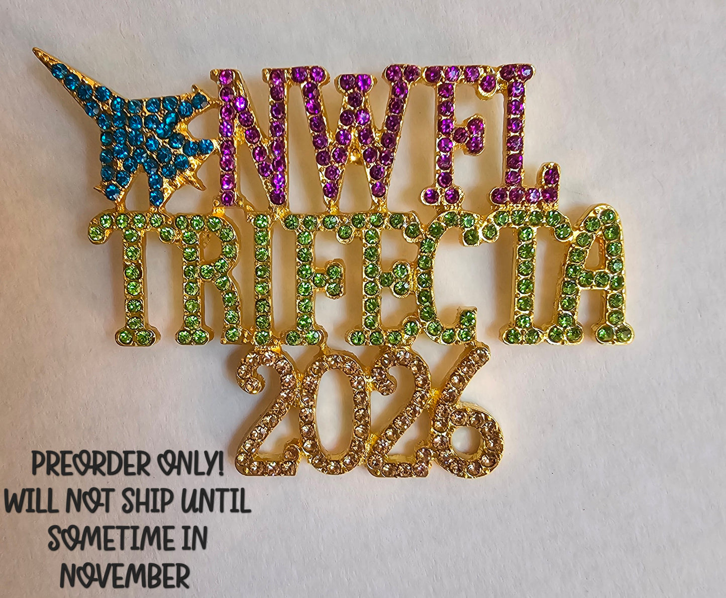 Trifecta 2026 Pin- PREORDER! WILL NOT SHIP UNTIL NOVEMBER 😊