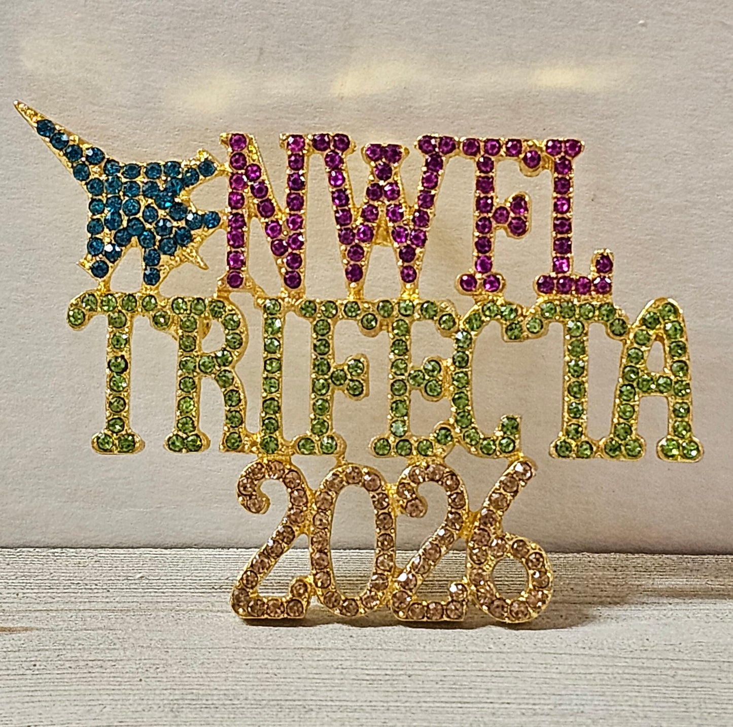 Trifecta 2026 Pin- PREORDER! WILL NOT SHIP UNTIL NOVEMBER 😊