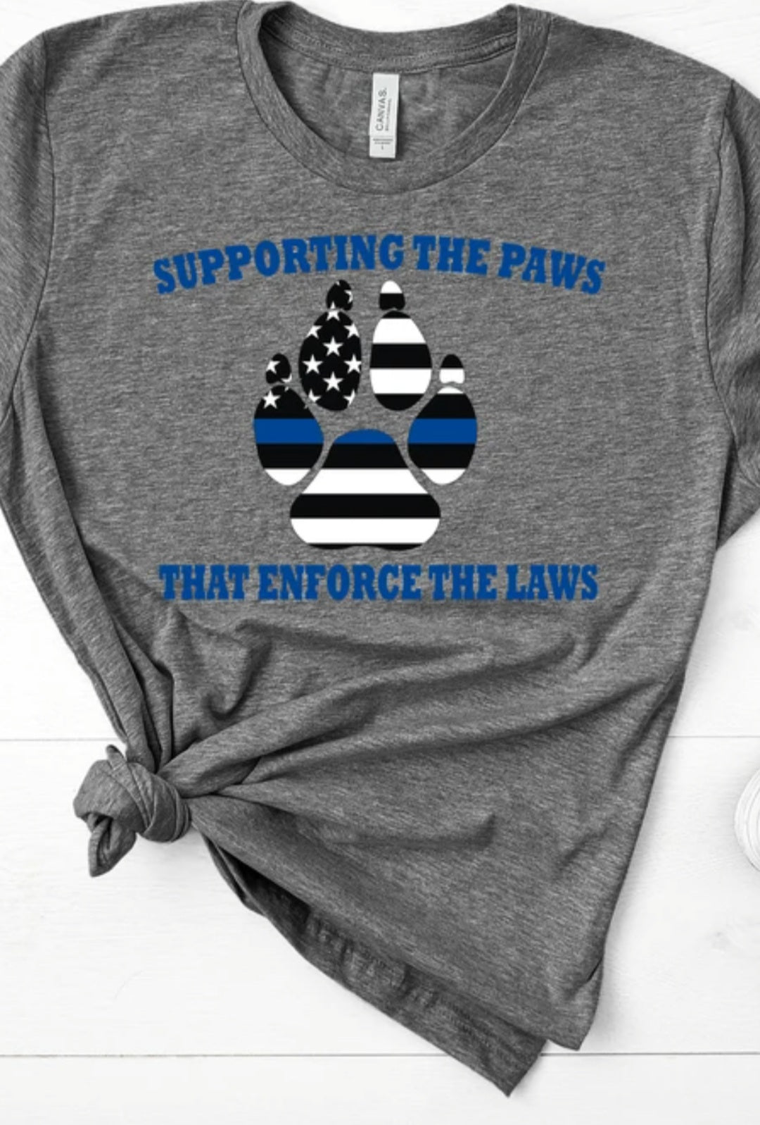 Paws that enforce the laws
