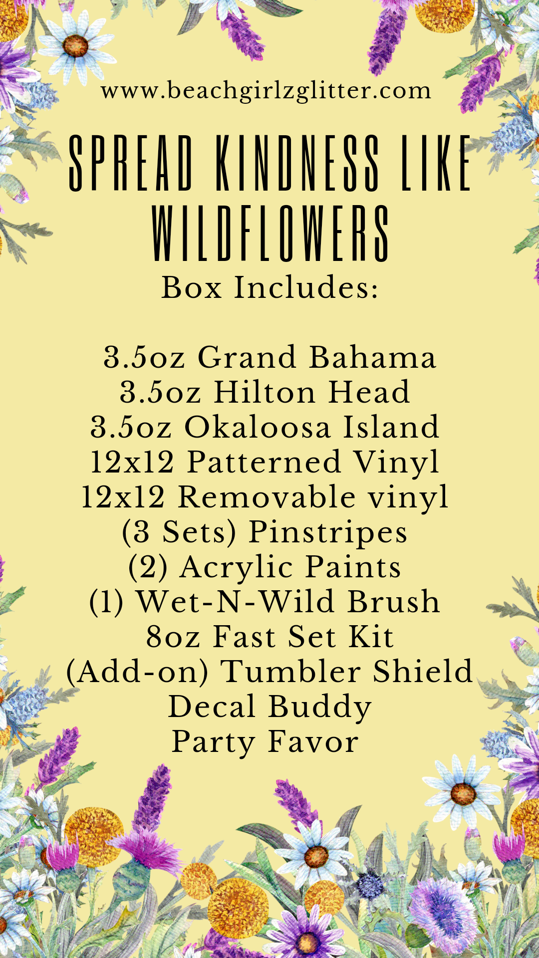 Spread Kindness Like Wildflowers