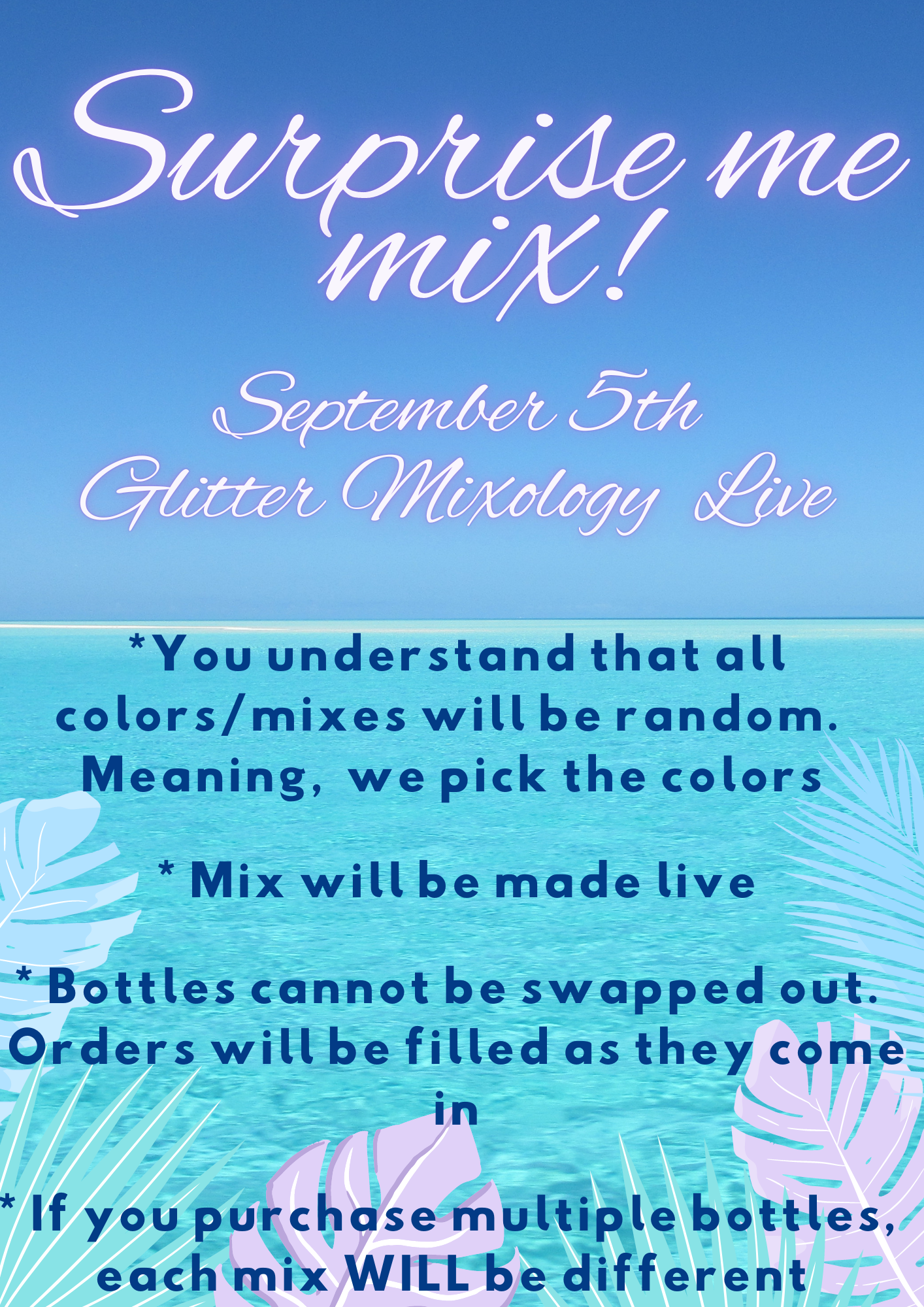 Rebecca's custom mixes