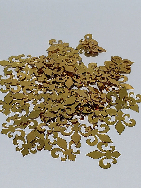 Gold fleur-de-lis