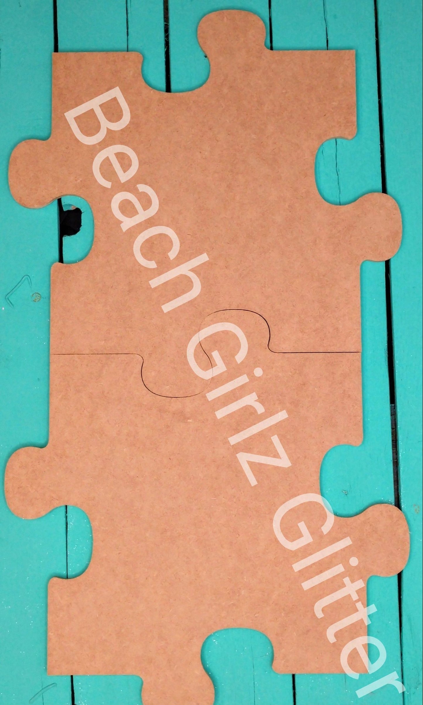 12" Puzzle pieces- interlocking