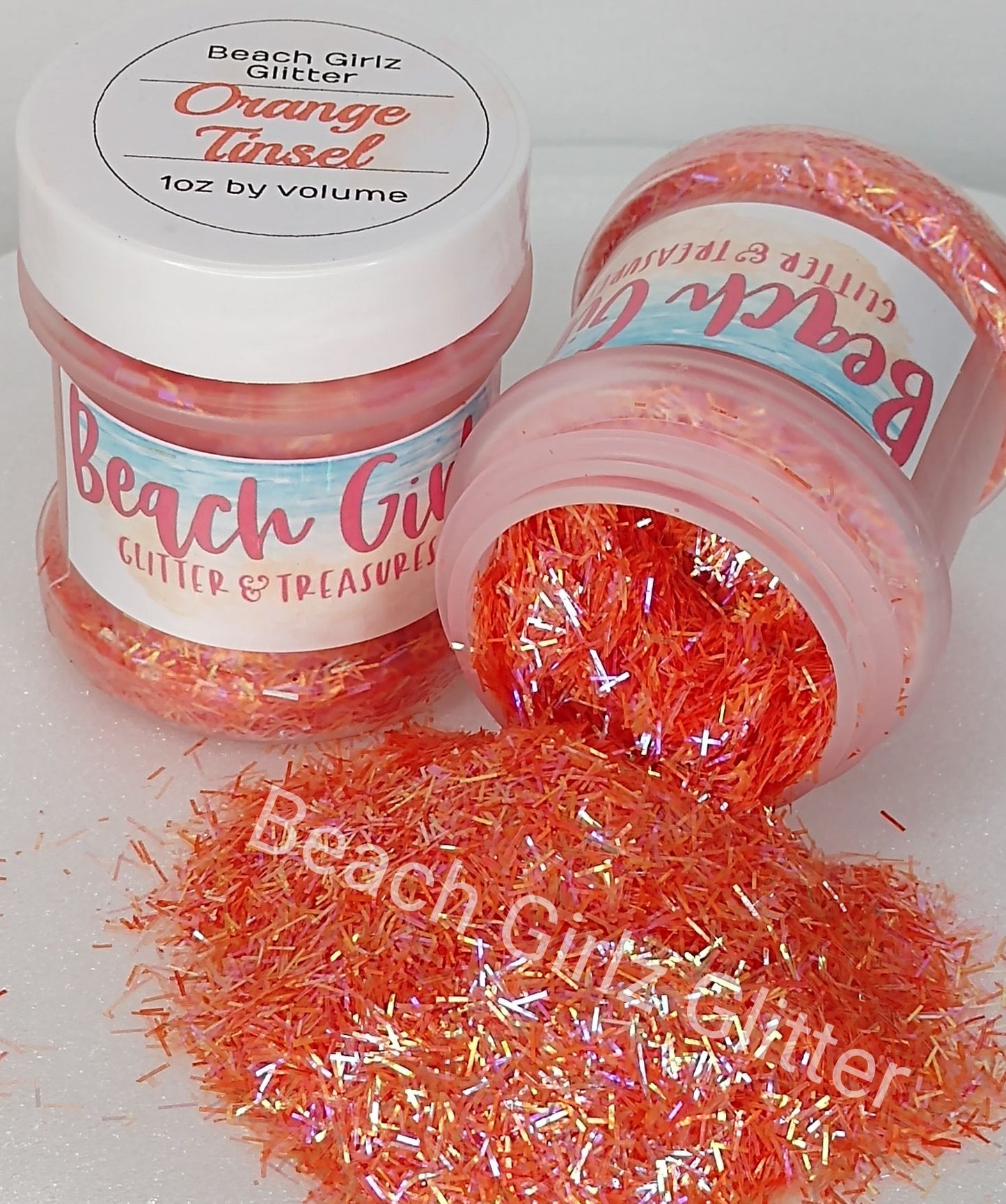 Orange Tinsel