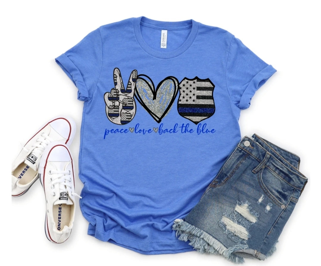 Peace, Love, Back the Blue